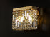 Zula Rectangular 2 Light Small Wall Lamp